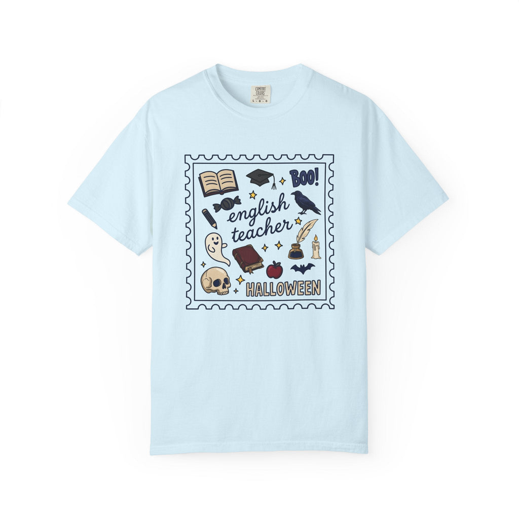 Halloween Teacher Sketch T-Shirt – Spooky Educator Design product image 2