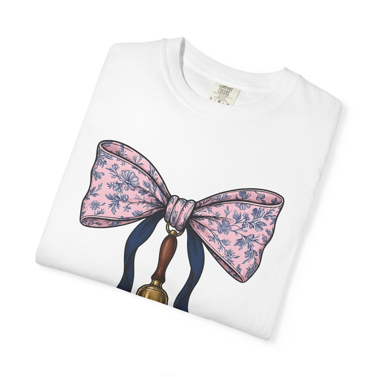 School Bell Antique T-Shirt – Vintage Teacher Pencil product image 5