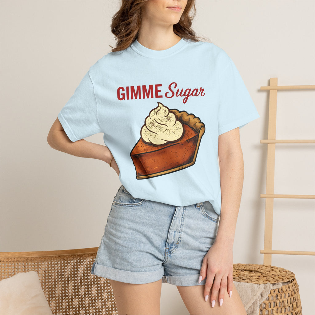 Pumpkin Tart Shabby Chic T-Shirt – Fall Holiday Dessert product image 10
