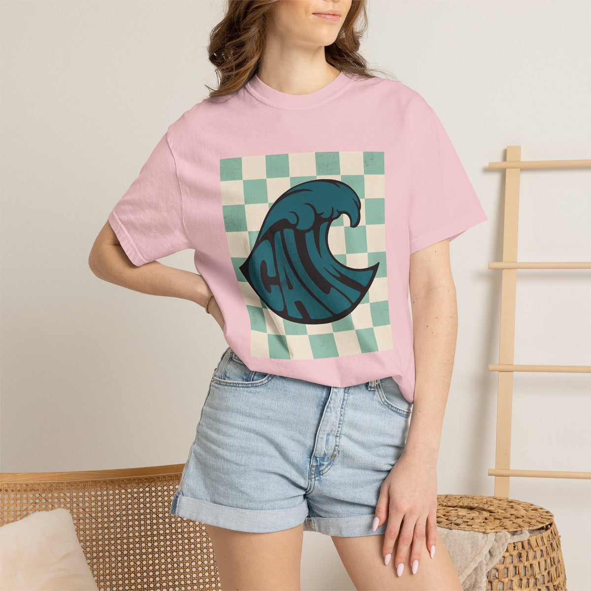 Sea Wave Shirt Ocean Calm Unisex Gift Graphic Tee T-Shirt product image 12