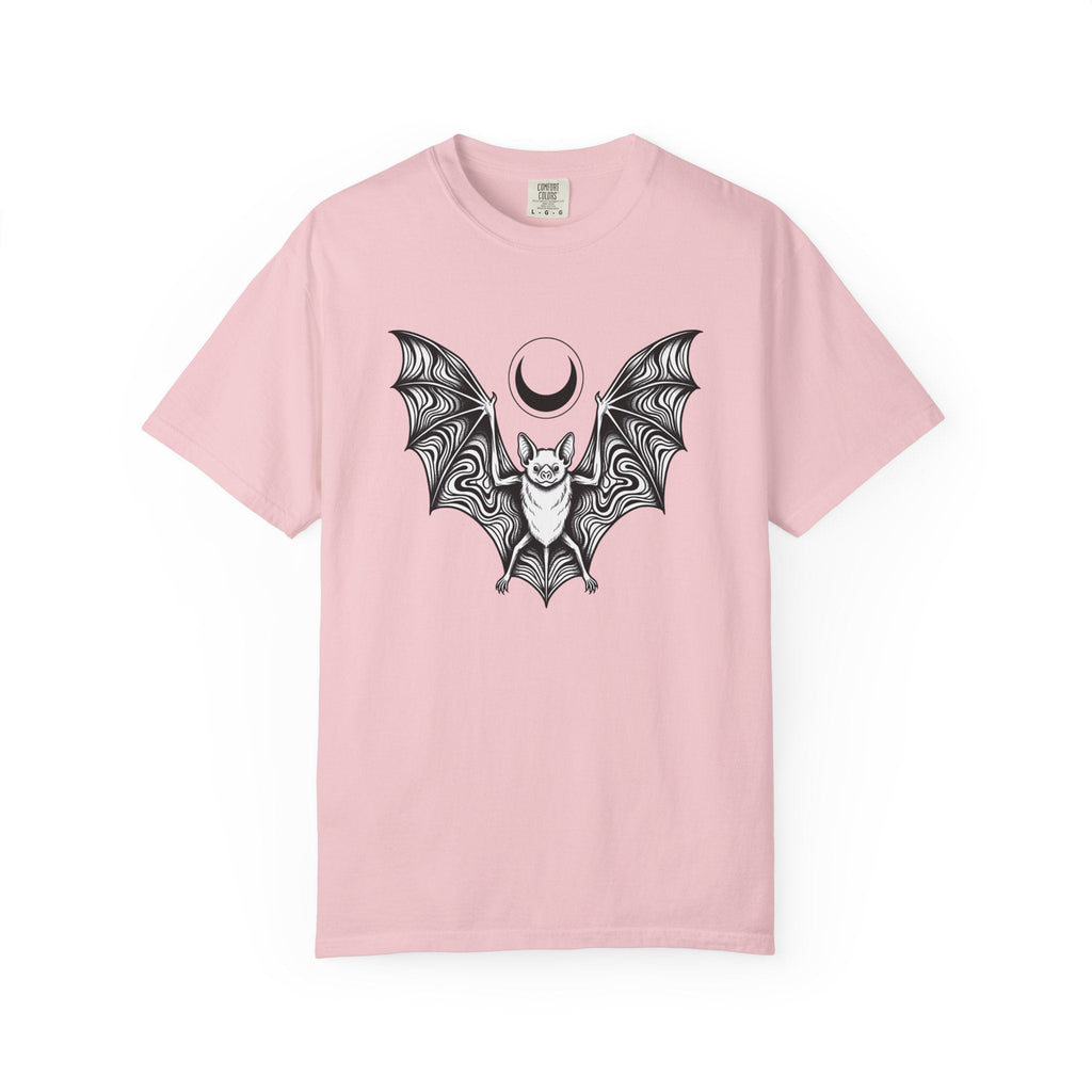 Bat Illustration Shirt Gothic Holiday Unisex Gift Dark Tee product image 3