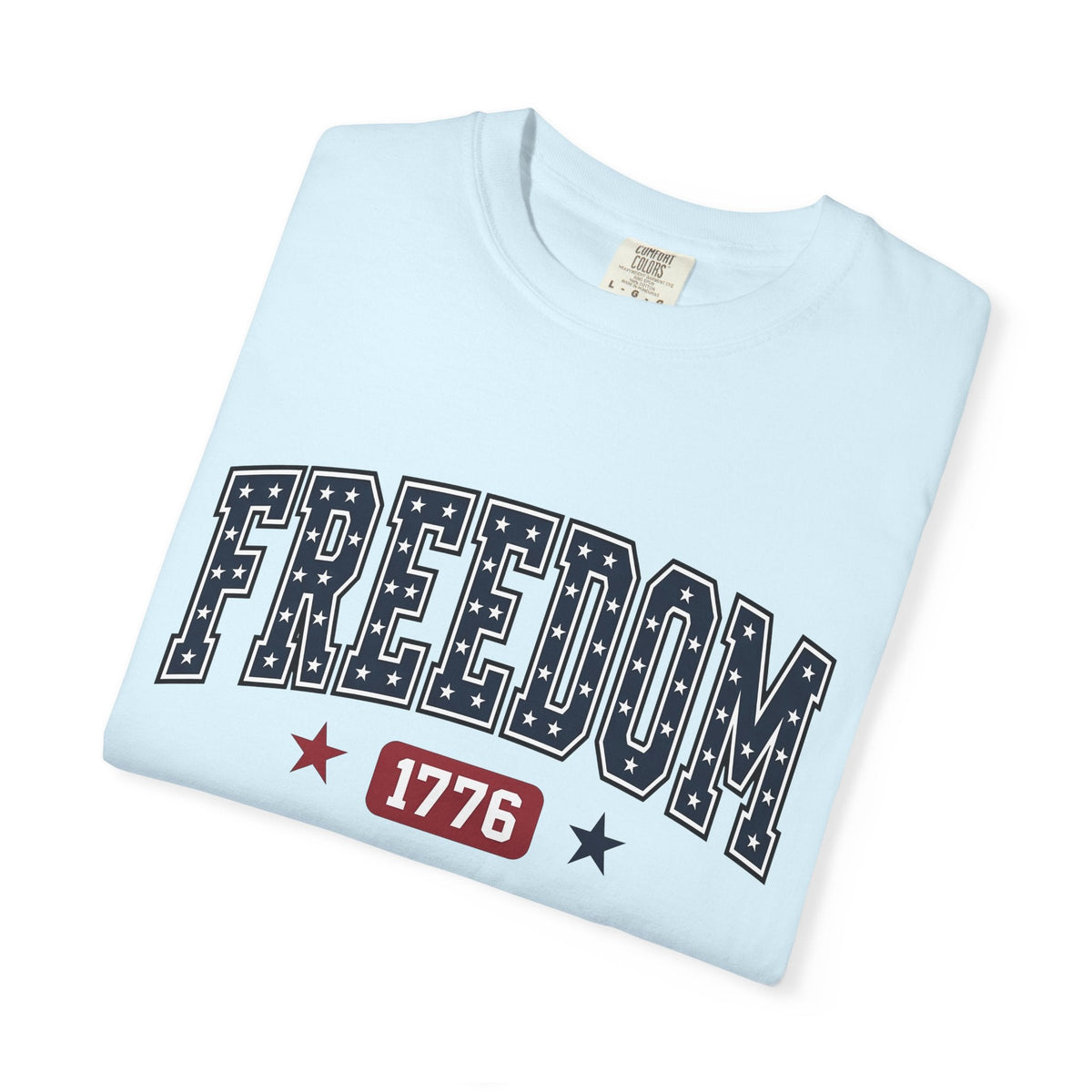 Star Pattern Text Shirt America Holiday Unisex Gift product image 8