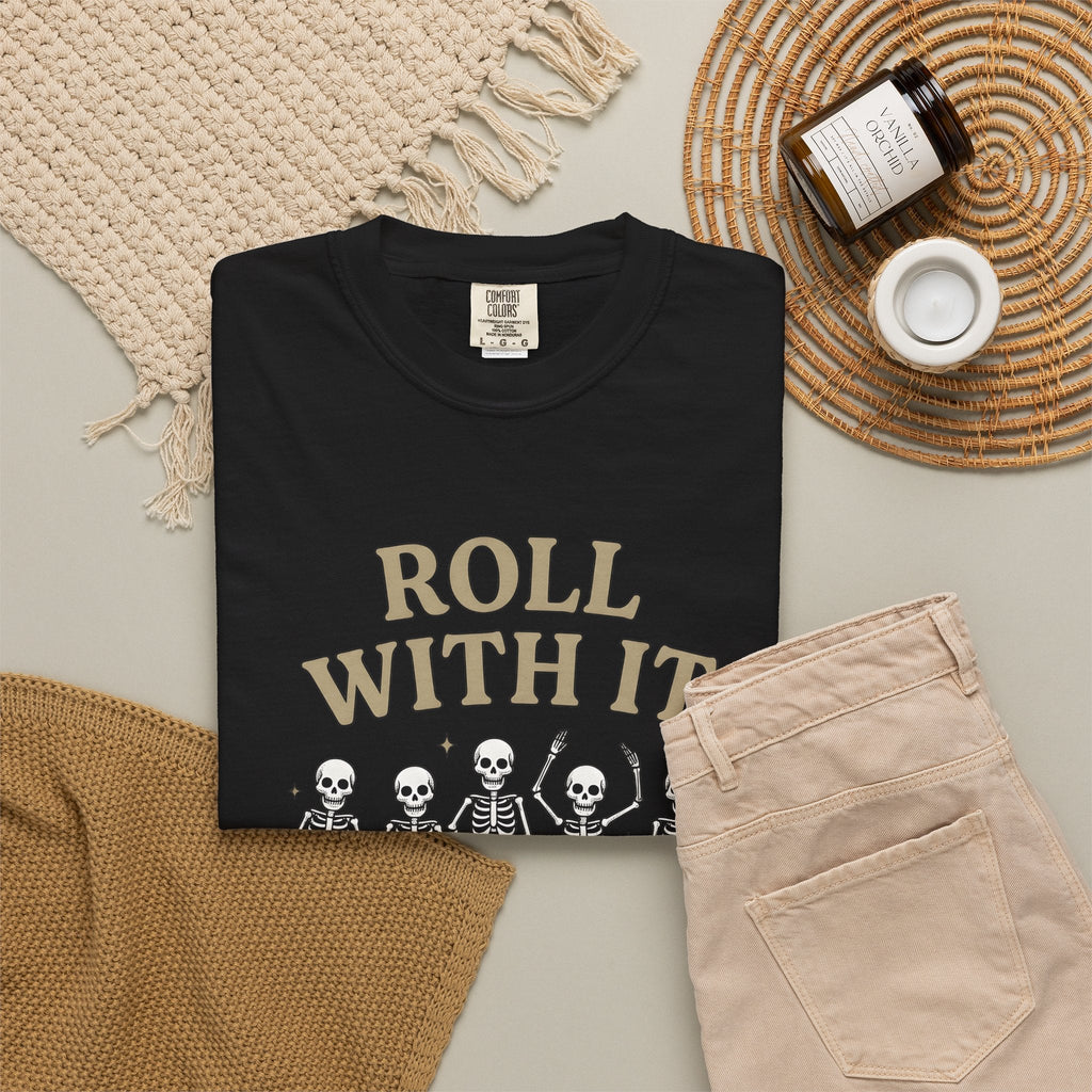 Skeleton Roller Skaters Shirt Skating Halloween Unisex Gift product image 16