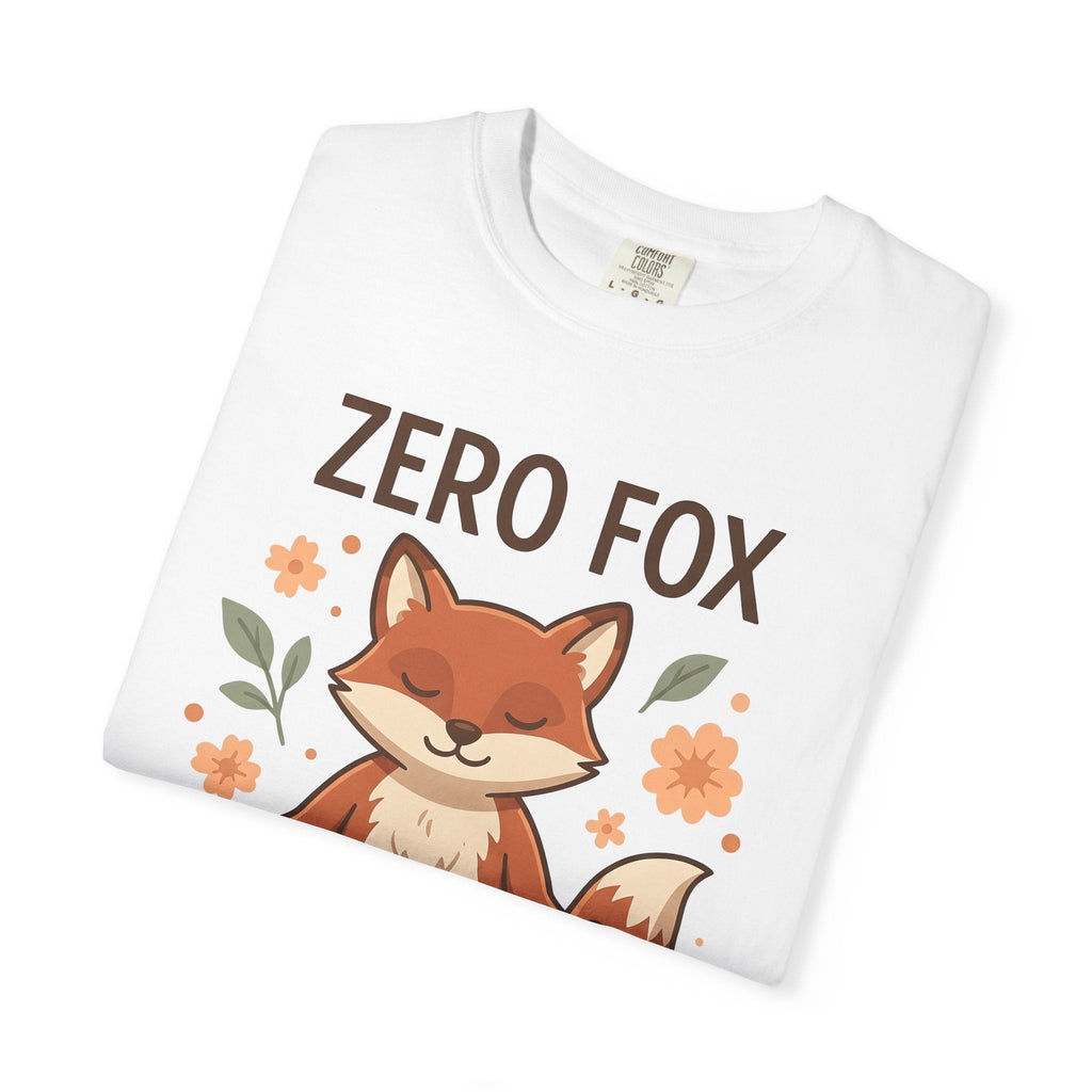 Peaceful Fox Shirt Yoga Creatures Unisex Gift Sweet Tee product image 5