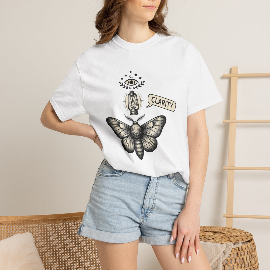 Moth Design Shirt Animals Magic Gift Women Rustic Tee product image 6