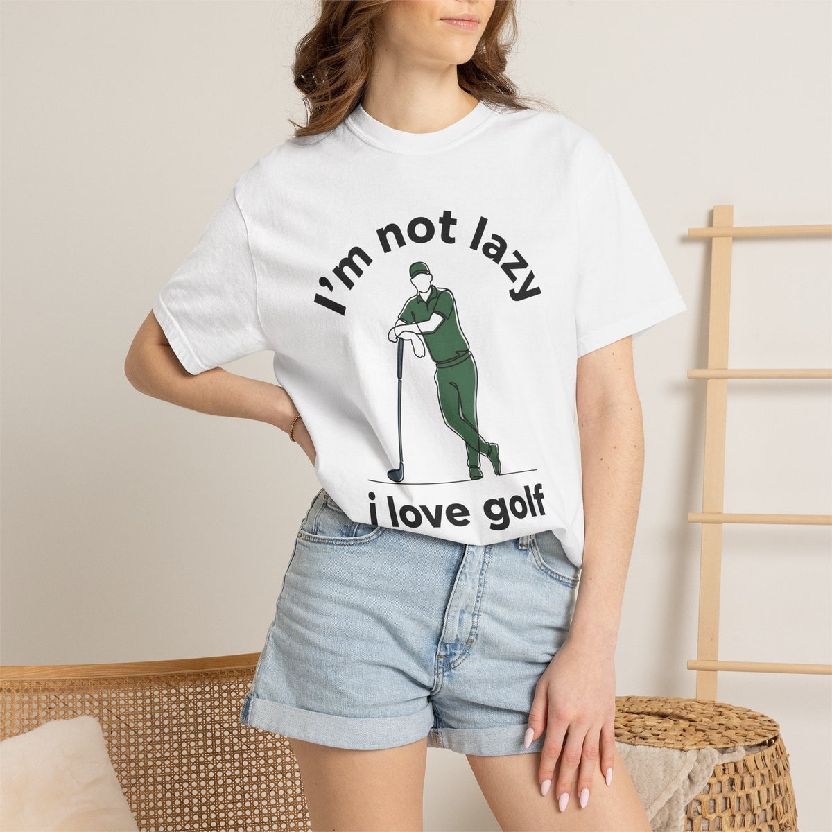 Golf Man Shirt Comedy Unisex Gift Basic Tee Golfer T-Shirt product image 6