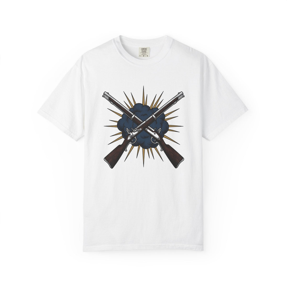 Crossed Rifles Shirt America Nationalism Unisex Gift product image 1