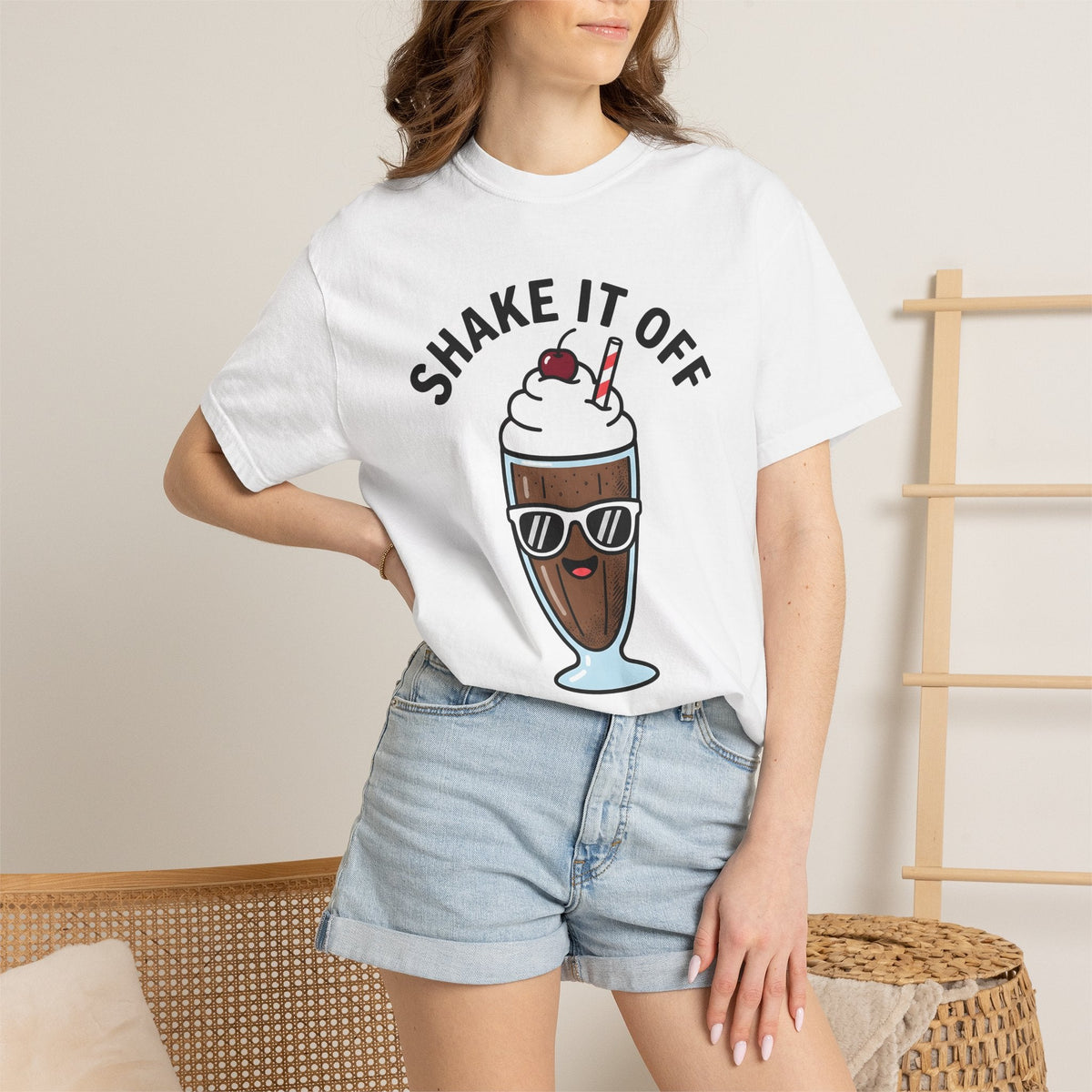 Milkshake Clipart Shirt Desserts Warm Weather Unisex Gift product image 6