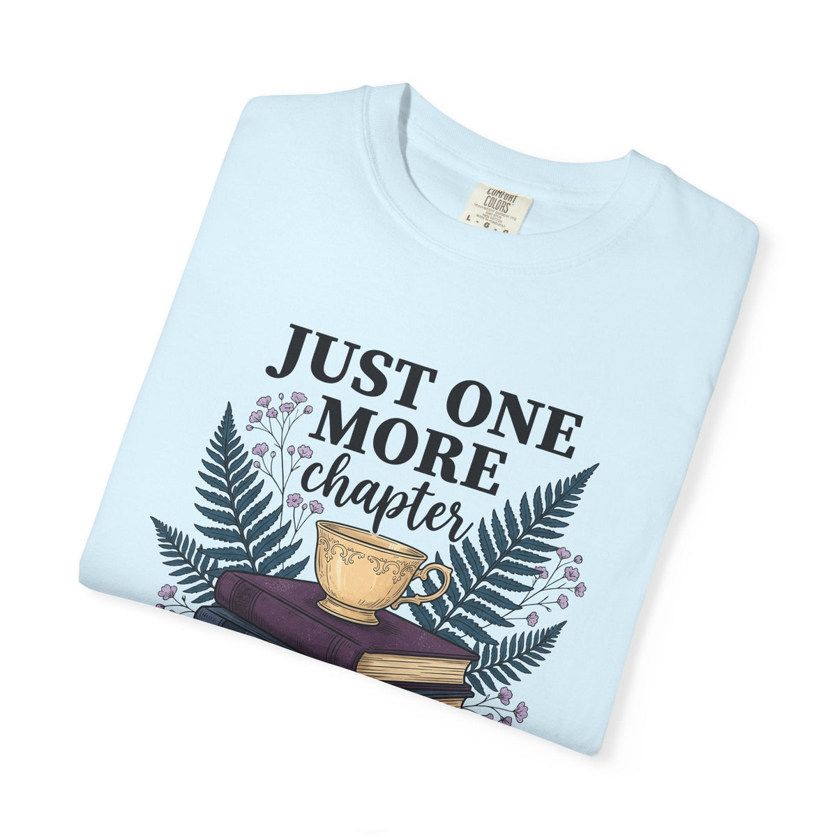Stacked Books Teacup Shirt Boho Chic Reading Unisex Gift product image 8