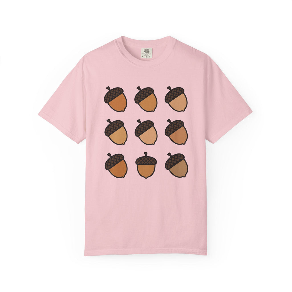 Acorn Print Comic T-Shirt – Cute Fall Autumn Oak Design product image 3