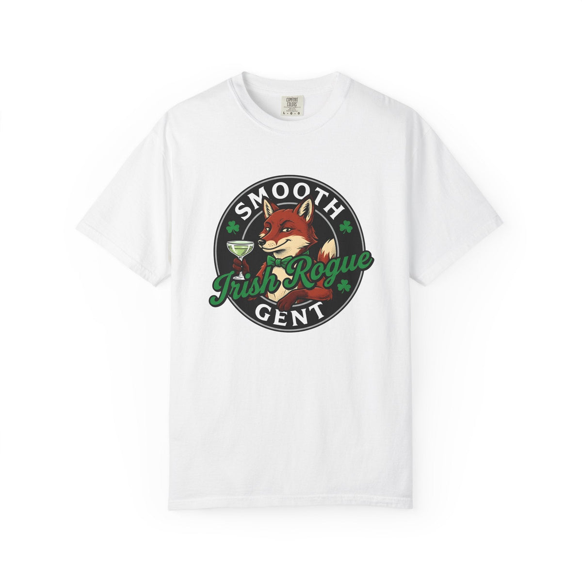 Fox Cocktail Shirt St Patrick's Day Animal Gift Women product image 1