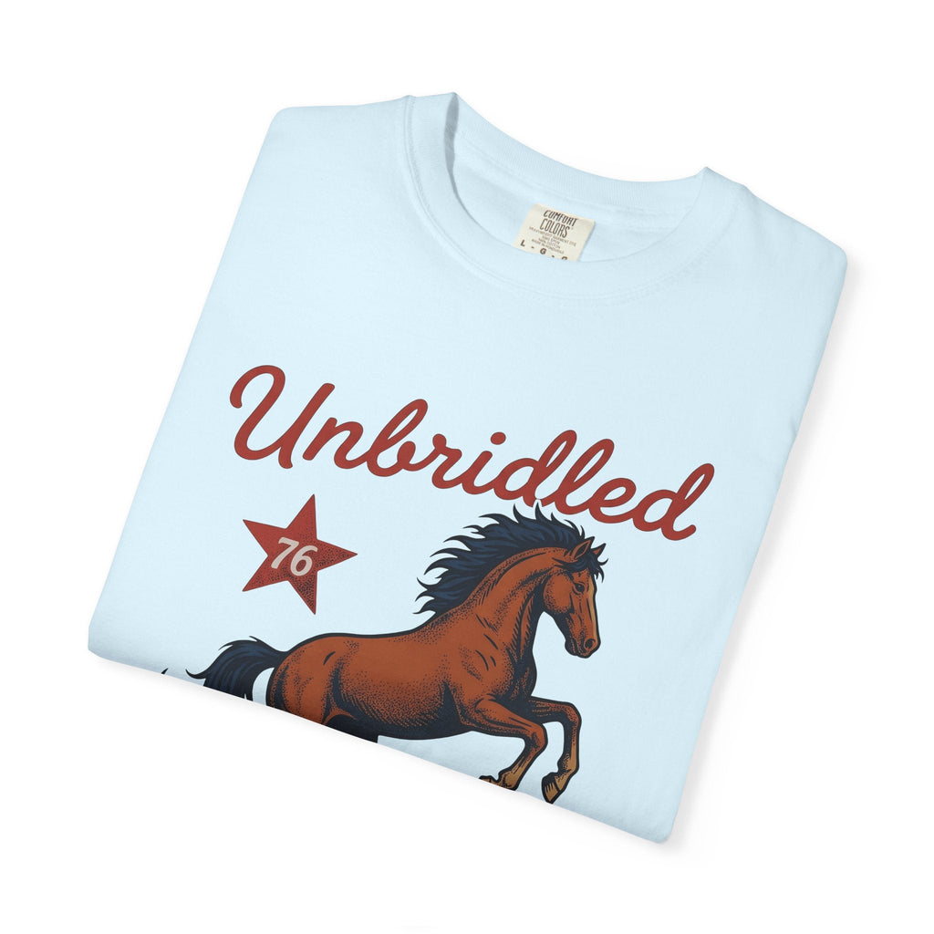 Bucking Horse Shirt America Flag Unisex Gift Retro Tee product image 8