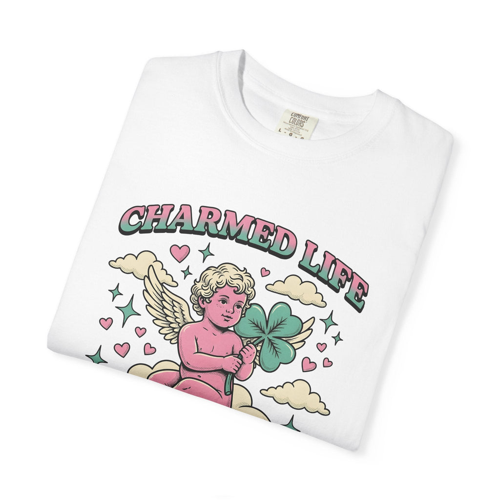 Angel Clover Shirt St Patricks Day Luck Unisex Gift Vintage product image 5