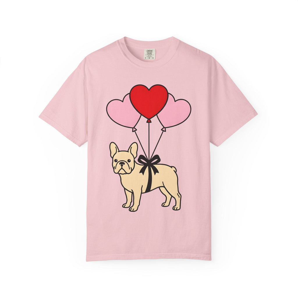French Bulldog Shirt St. Valentine's Day Puppies Unisex product image 3