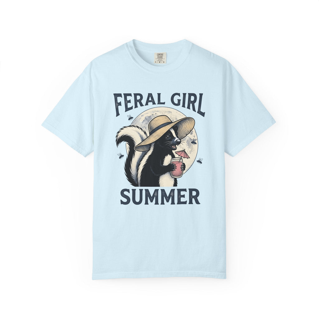 Skunk Cap Shirt Summer Wildlife Unisex Gift Retro Tee Skunk Hat T-Shirt Vacation