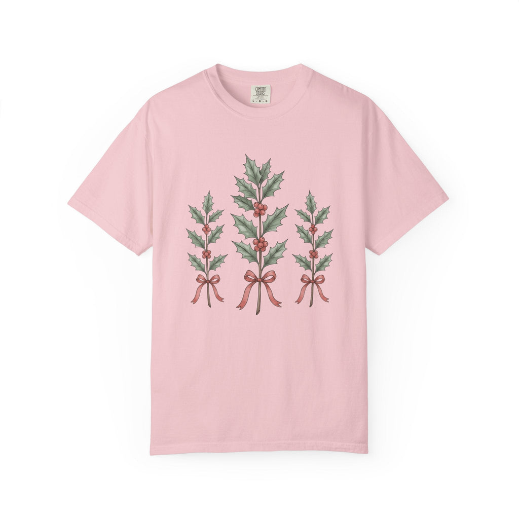 Festive Greenery Shirt Christmas Event Unisex Gift Leaf Art product image 3