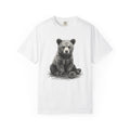 Bear Baby Shirt Animals Fauna Gift Women Sketch Tee Cub product image 1