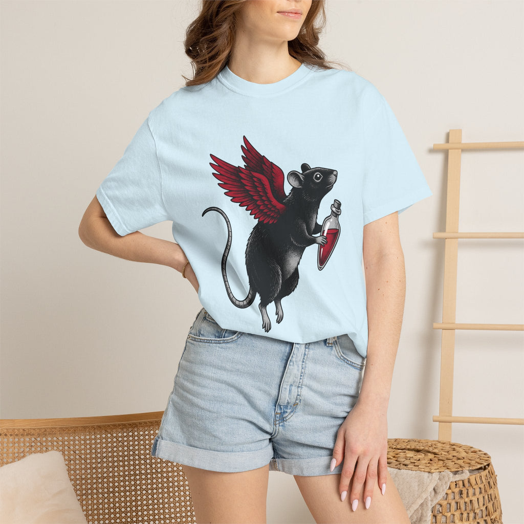 Bat Rat Shirt St. Valentine's Day Dark Unisex Gift Sketch product image 9