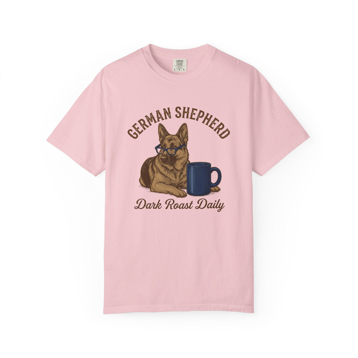 German Shepherd Pet Shirt Dog Latte Unisex Gift Classic Tee product image 3
