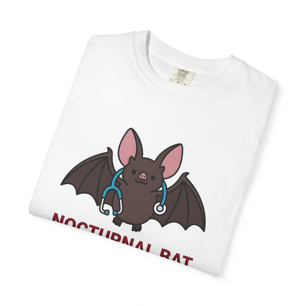 Bat Health Monitor Shirt Nurses Overnight Shift Unisex Gift product image 6