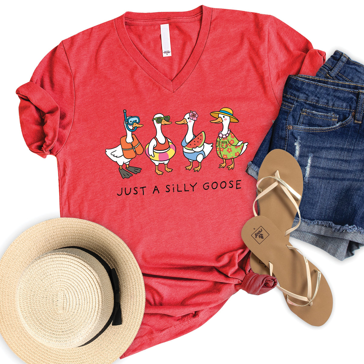 Silly Goose V-Neck