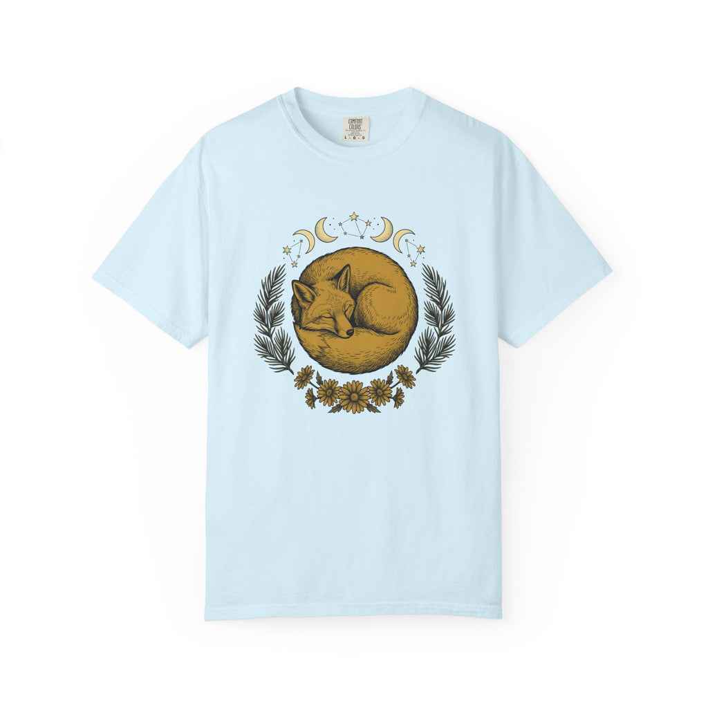 Curled Fox Shirt Boho Chic Outdoors Unisex Gift Tribal Tee product image 2