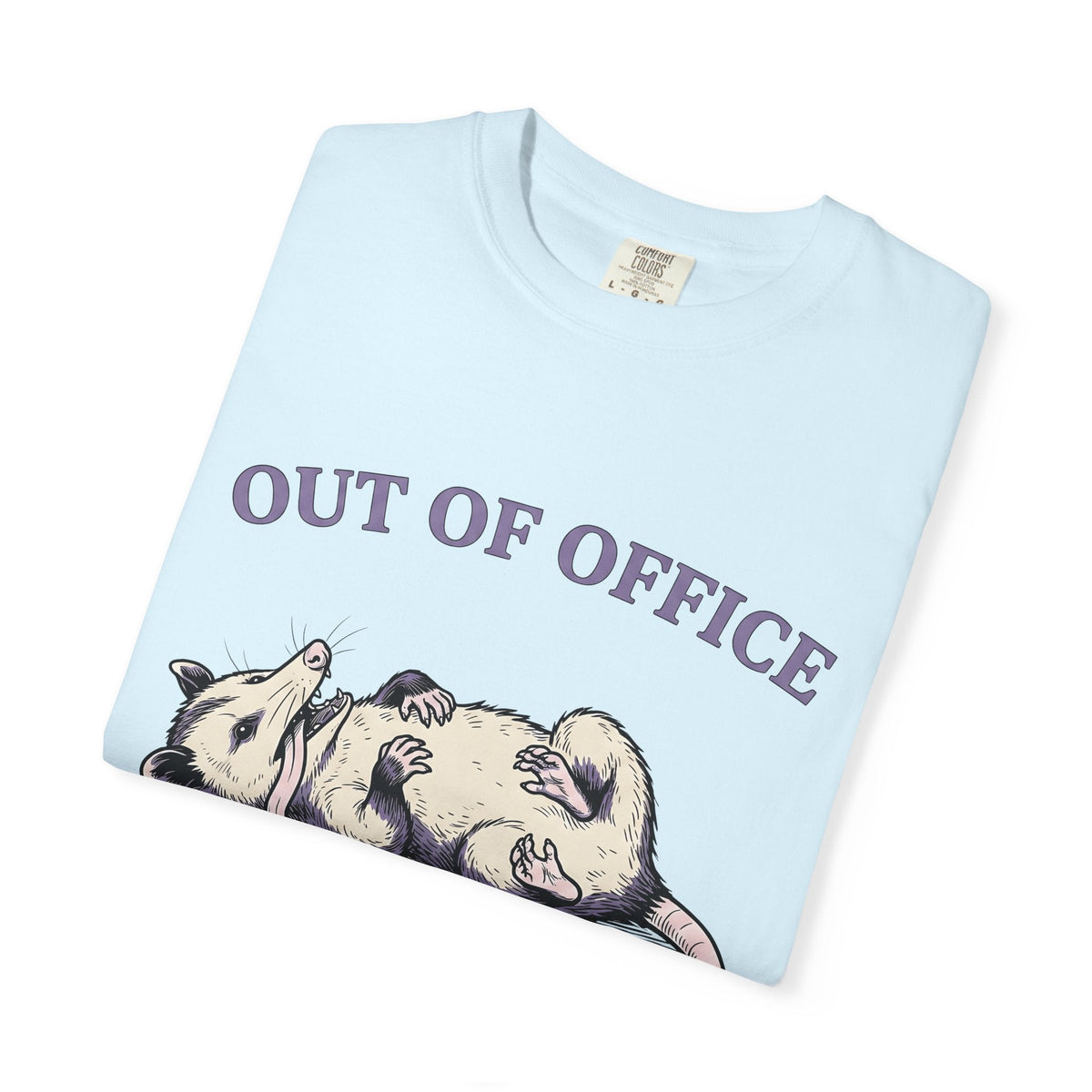 Opossum Hand-Drawn Cartoon T-Shirt – Funny Possum Animal product image 8