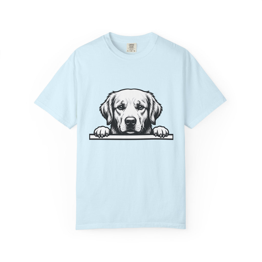 Golden Retriever Shirt Dog Pets Gift Women Line Art Tee product image 2