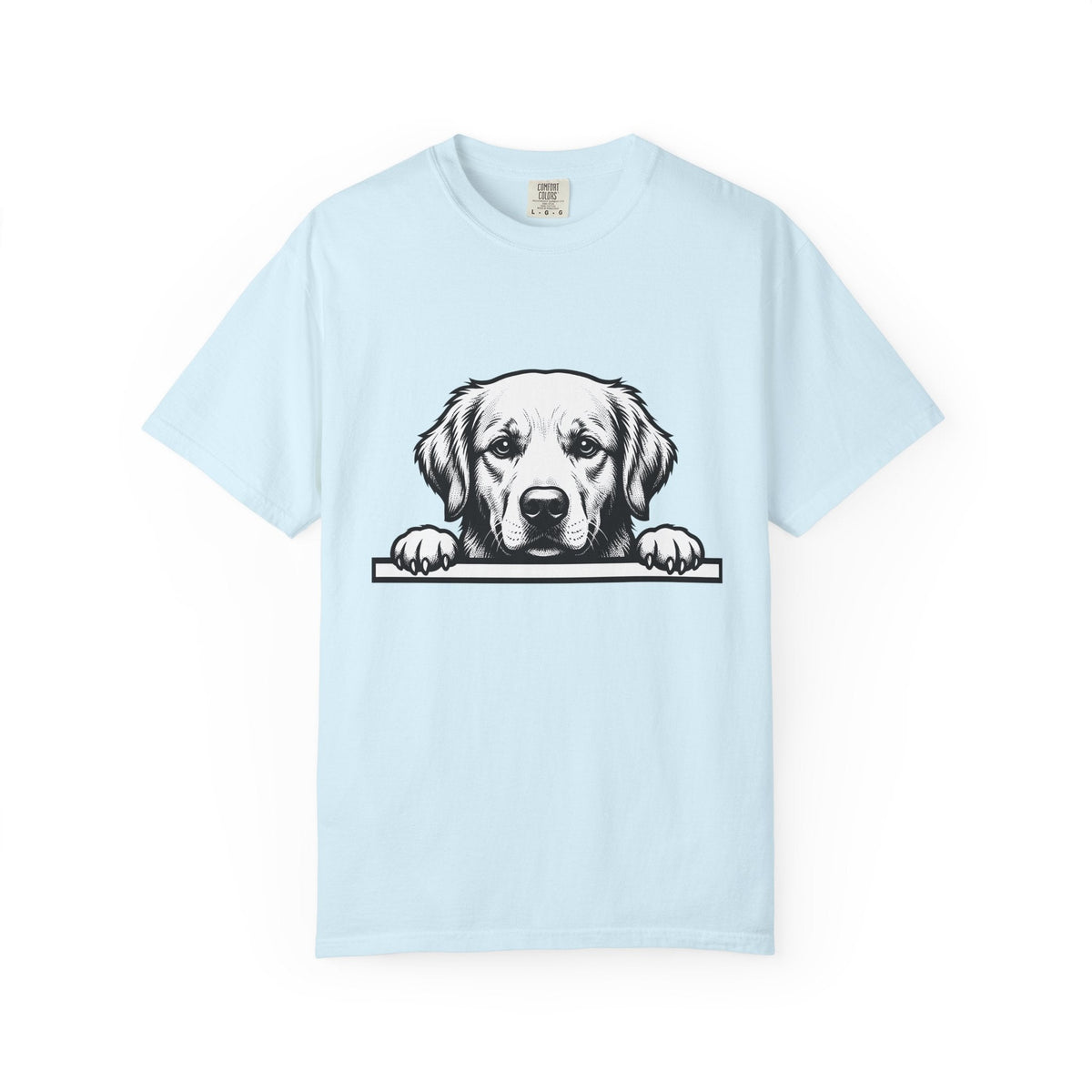 Golden Retriever Shirt Dog Pets Gift Women Line Art Tee product image 2