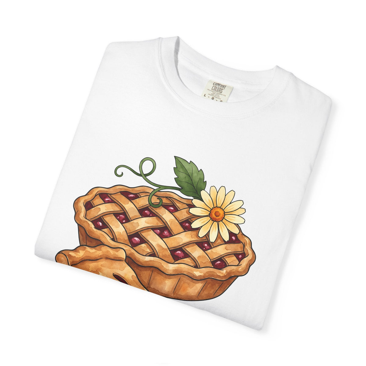 Cherry Pie Shirt Desserts Baking Unisex Gift Watercolor Tee product image 5