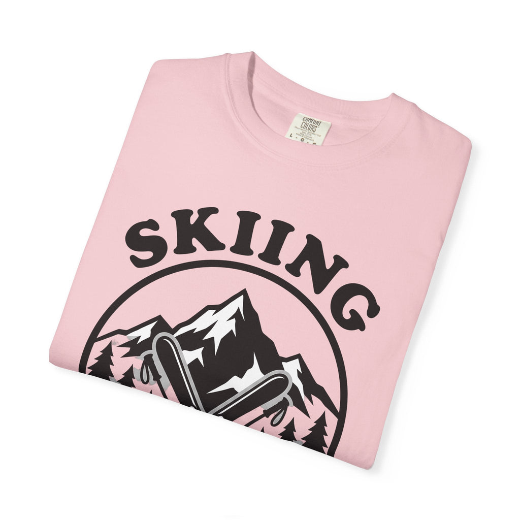Crossed Skis Shirt Skiing Adventure Unisex Gift Bold product image 11