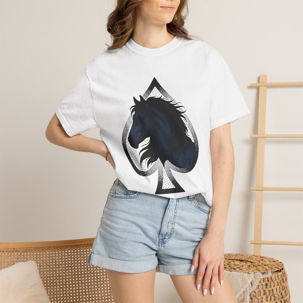 Horse Ace Shirt Cowgirl Cowboy Gift Women Traditional Tee product image 6