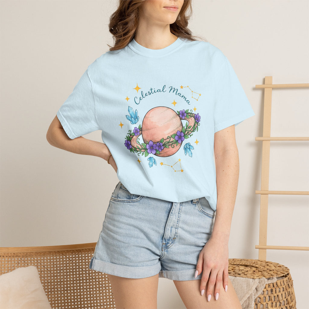 Flower Planet Shirt Boho Chic Astrology Unisex Gift Fantasy product image 9