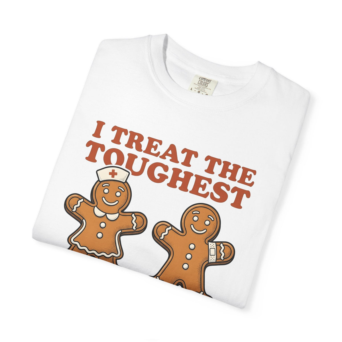 Gingerbread Cookies Cartoon T-Shirt – Christmas Nurse product image 5