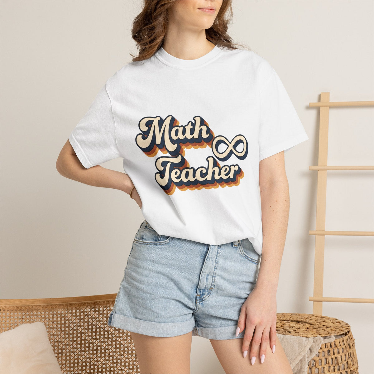 Infinity Sign Shirt Teachers Learning Unisex Gift Classic product image 6