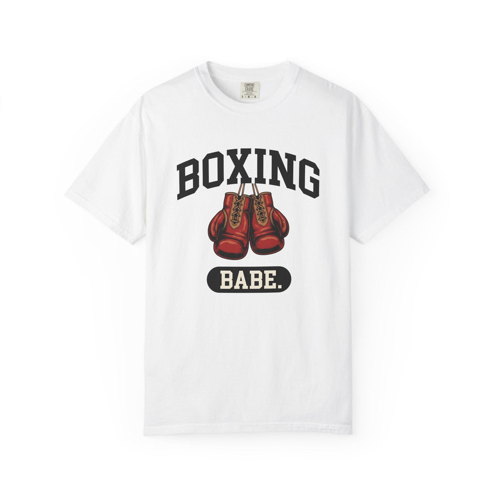 Boxing Gloves Shirt Boxing Fitness Unisex Gift Bold Graphic Tee Punching Bag