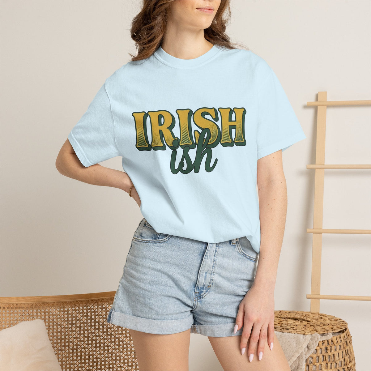 Retro Text Shirt St Patrick's Day Humor Unisex Gift Bold product image 9