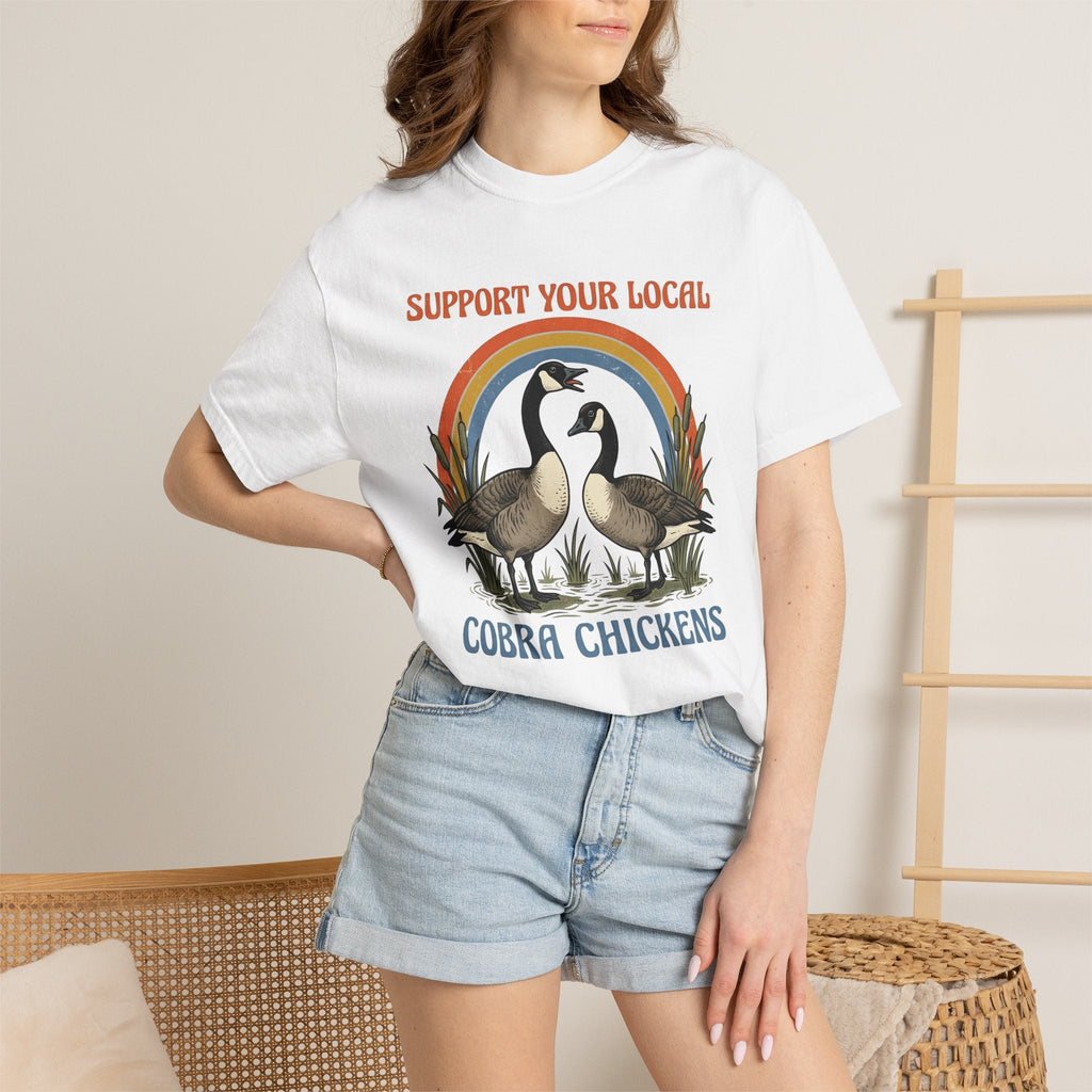 Canada Goose Retro T-Shirt – Funny Wildlife Bird Humor product image 6
