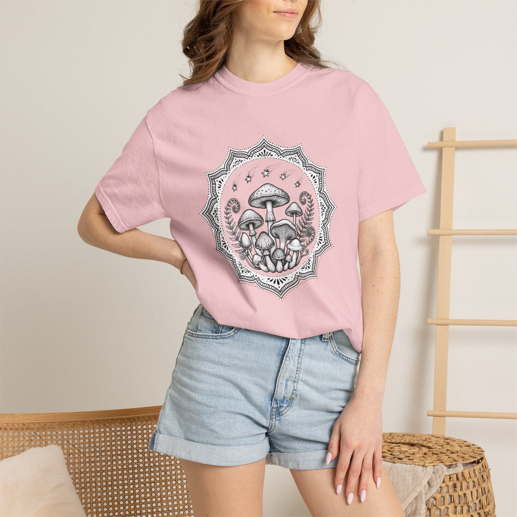 Fungi Cluster Shirt Boho Chic Wilderness Gift Women Doodle product image 12