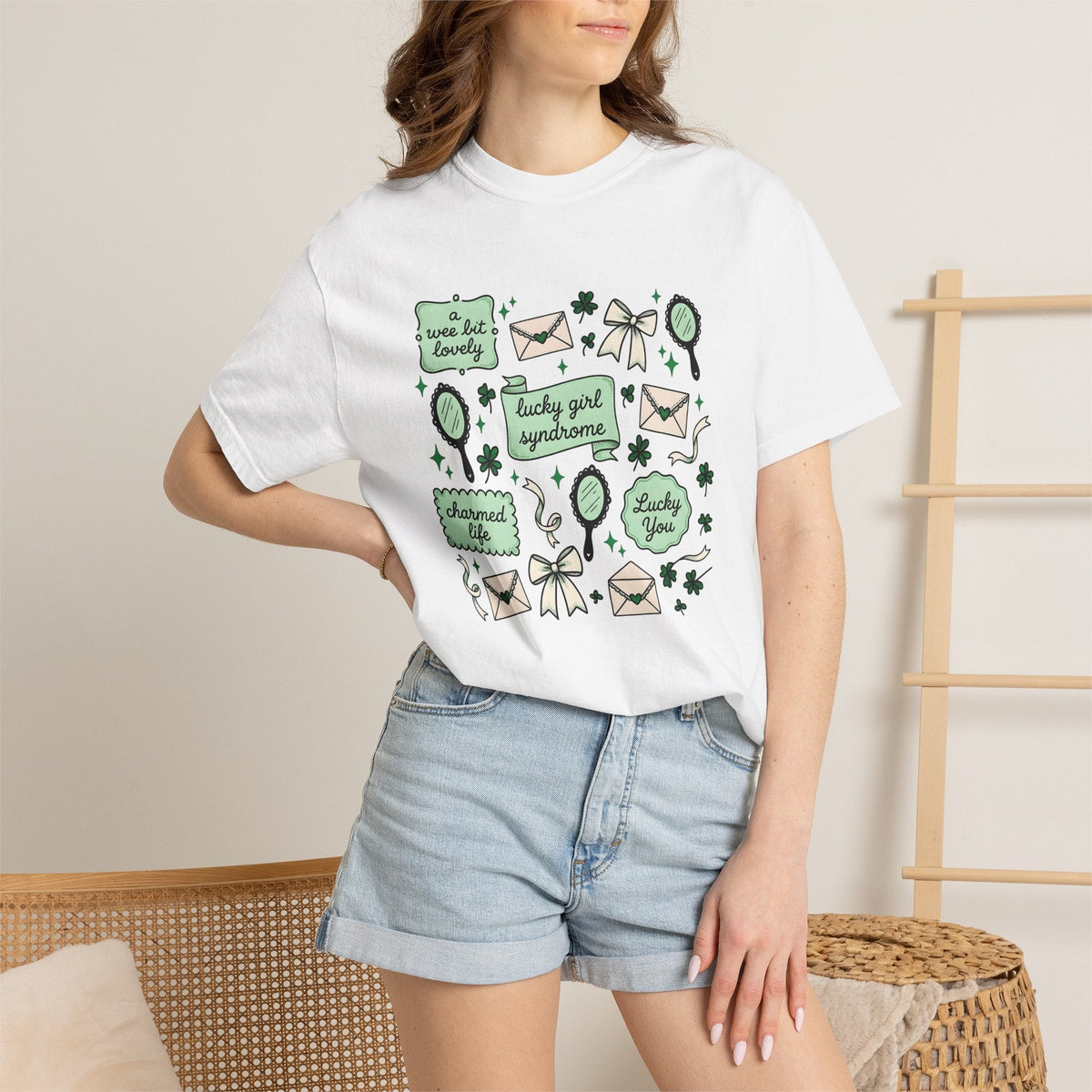 Shamrock Art Shirt St Patrick's Day Prosperity Unisex Gift product image 6