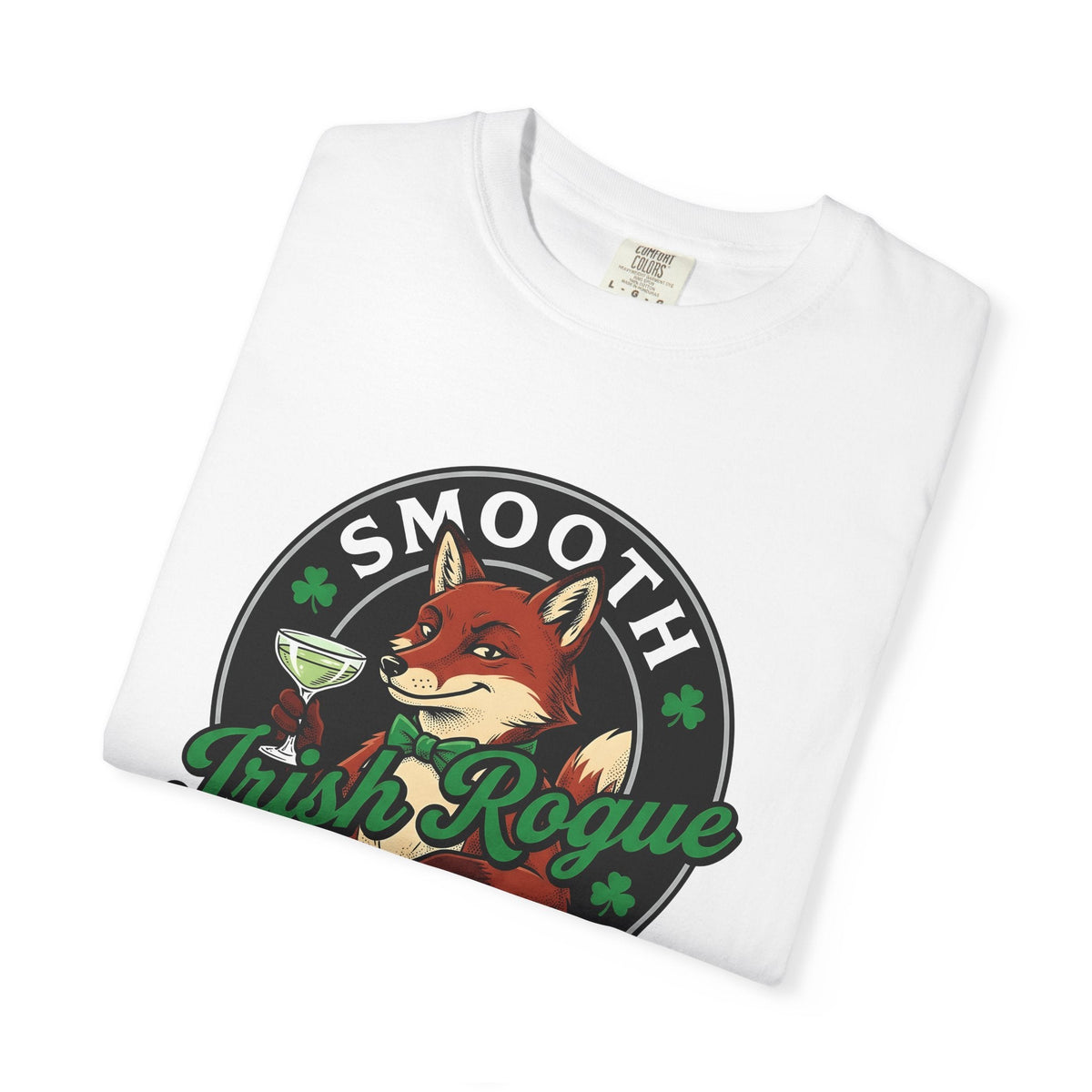 Fox Cocktail Shirt St Patrick's Day Animal Gift Women product image 5