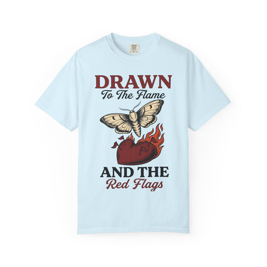 Moth Love Flame Shirt St. Valentine's Day Comedy Unisex product image 2