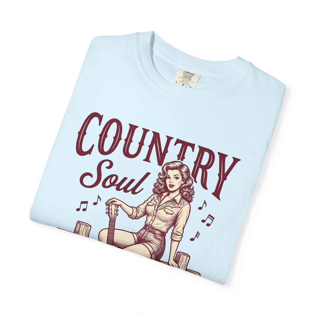 Cowgirl Guitar Shirt Band Gift Women Classic Tee Guitarist product image 8