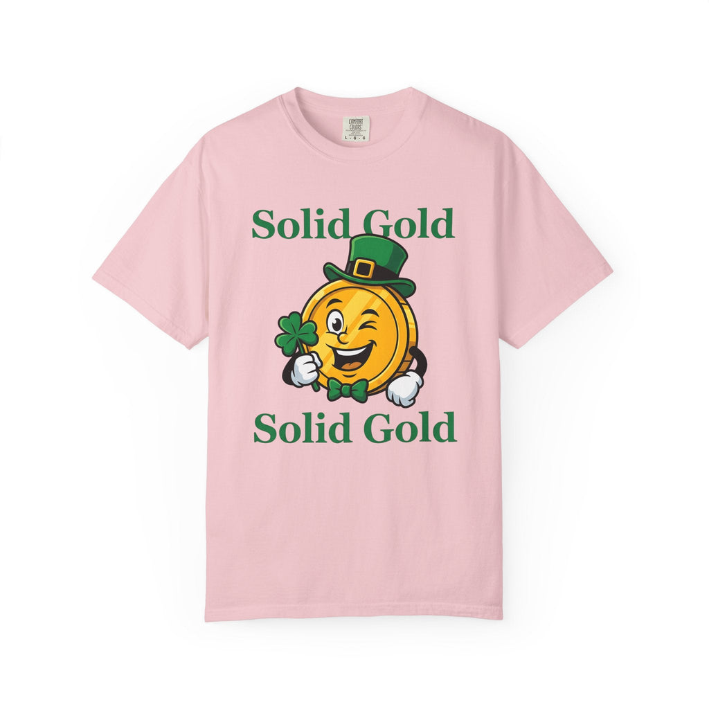 Gold Currency Figure Shirt St Patrick's Day Luck Unisex product image 3