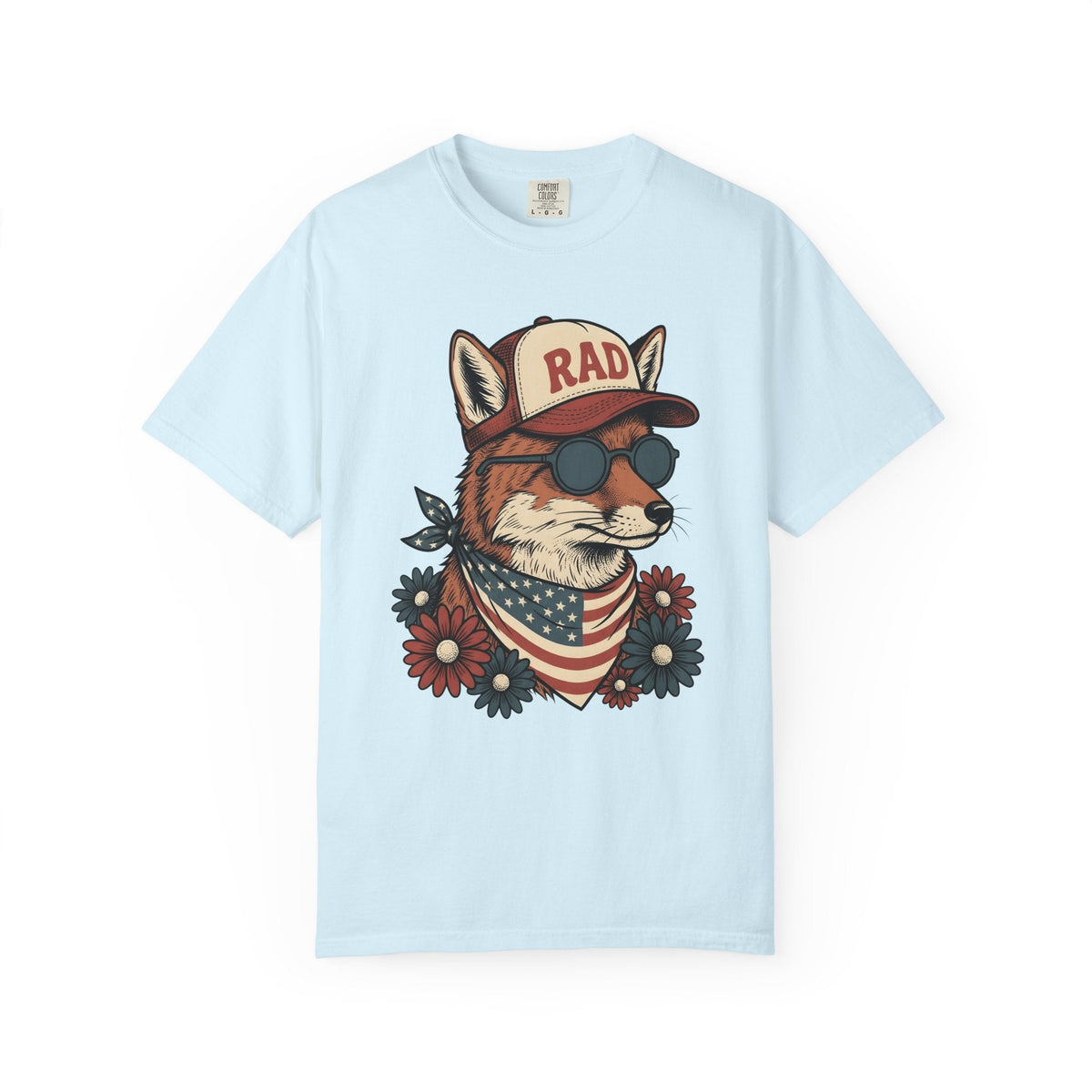 Fox Eyeglasses Shirt 4th Of July Fauna Unisex Gift Classic product image 2