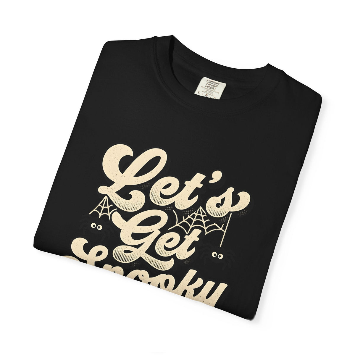 Cobweb Retro T-Shirt – Haunted Halloween Spiderweb Sketch product image 15