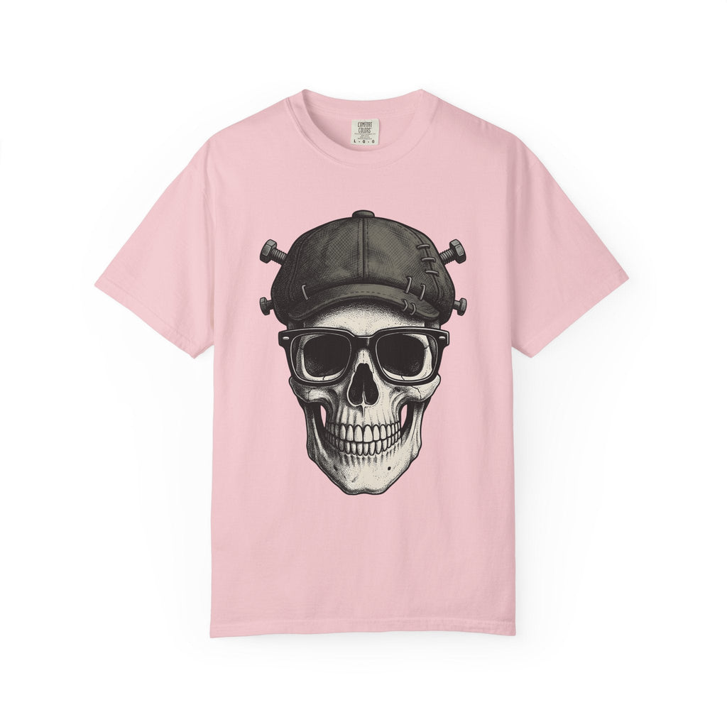 Skull Beanie Shirt Halloween Macabre Unisex Gift Skin Art product image 3