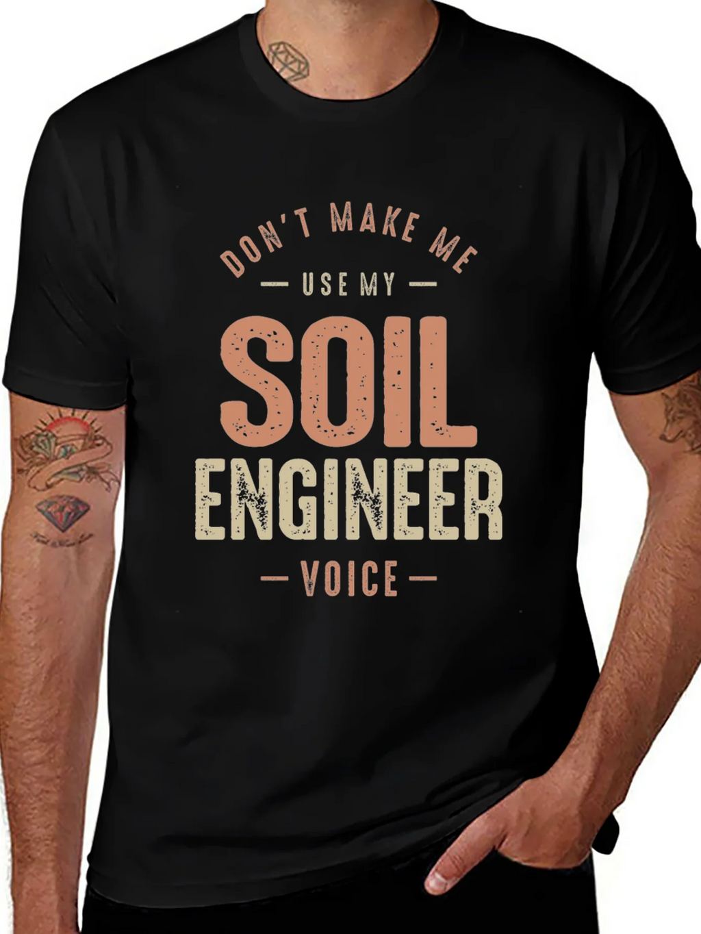 Soil Engineer Voice T-Shirt product image 1