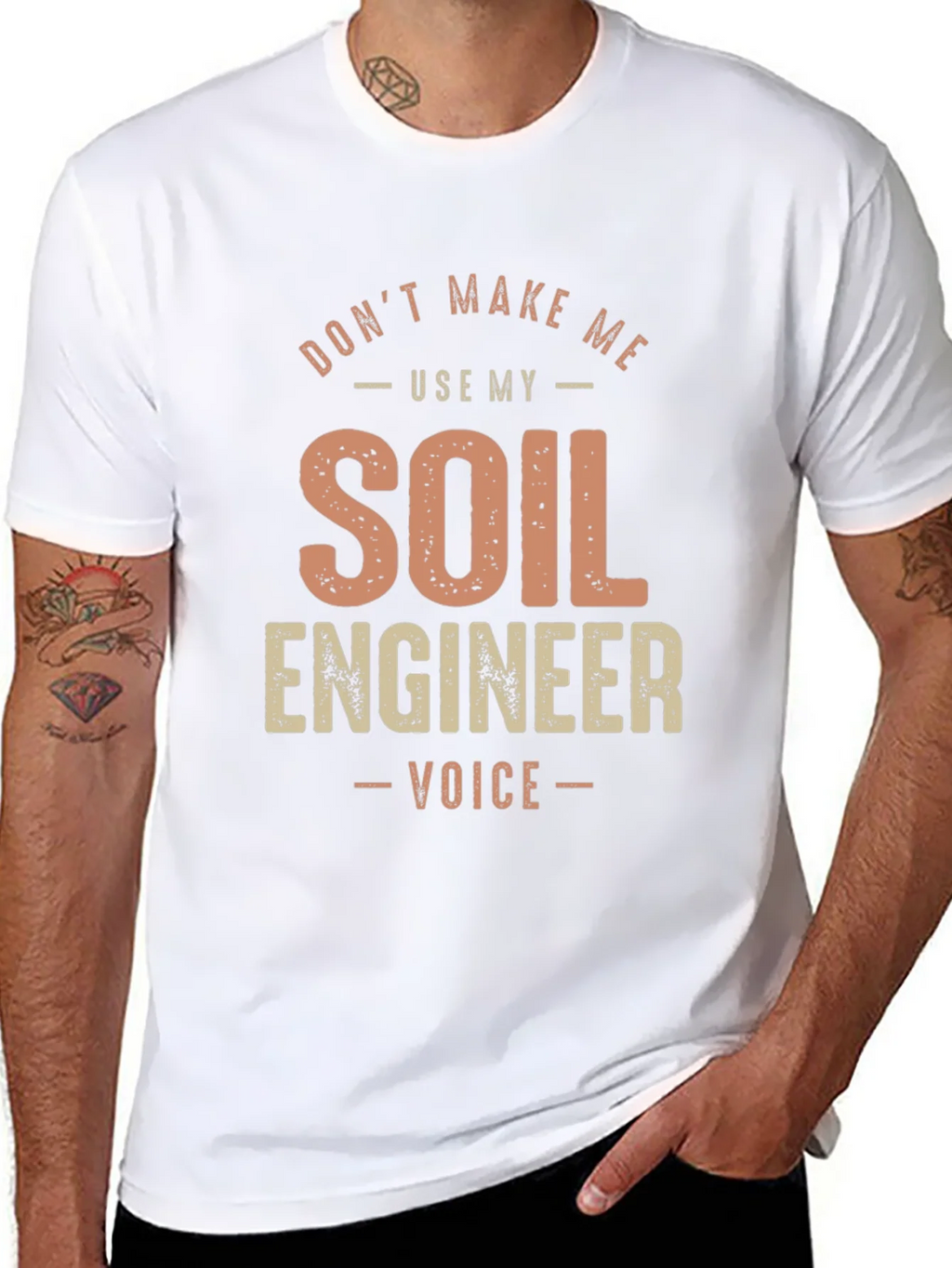 Soil Engineer Voice T-Shirt product image 7