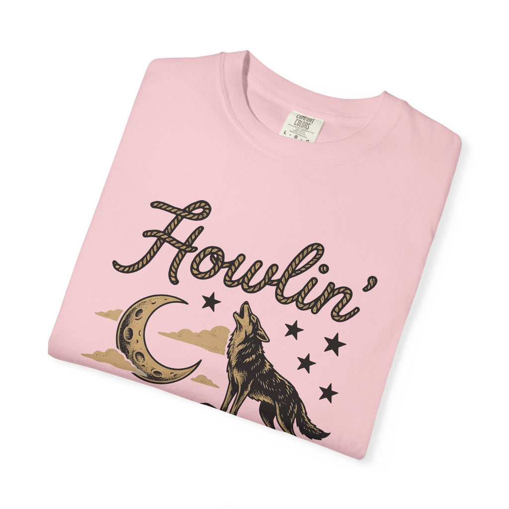 Wolf Howling Shirt Cowgirl Cowboy Gift for Women Retro Tee product image 11